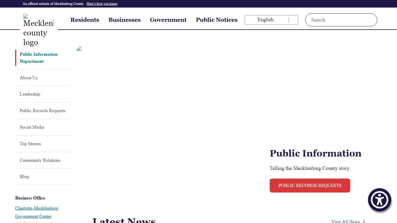 Public Information Department Public Information Department